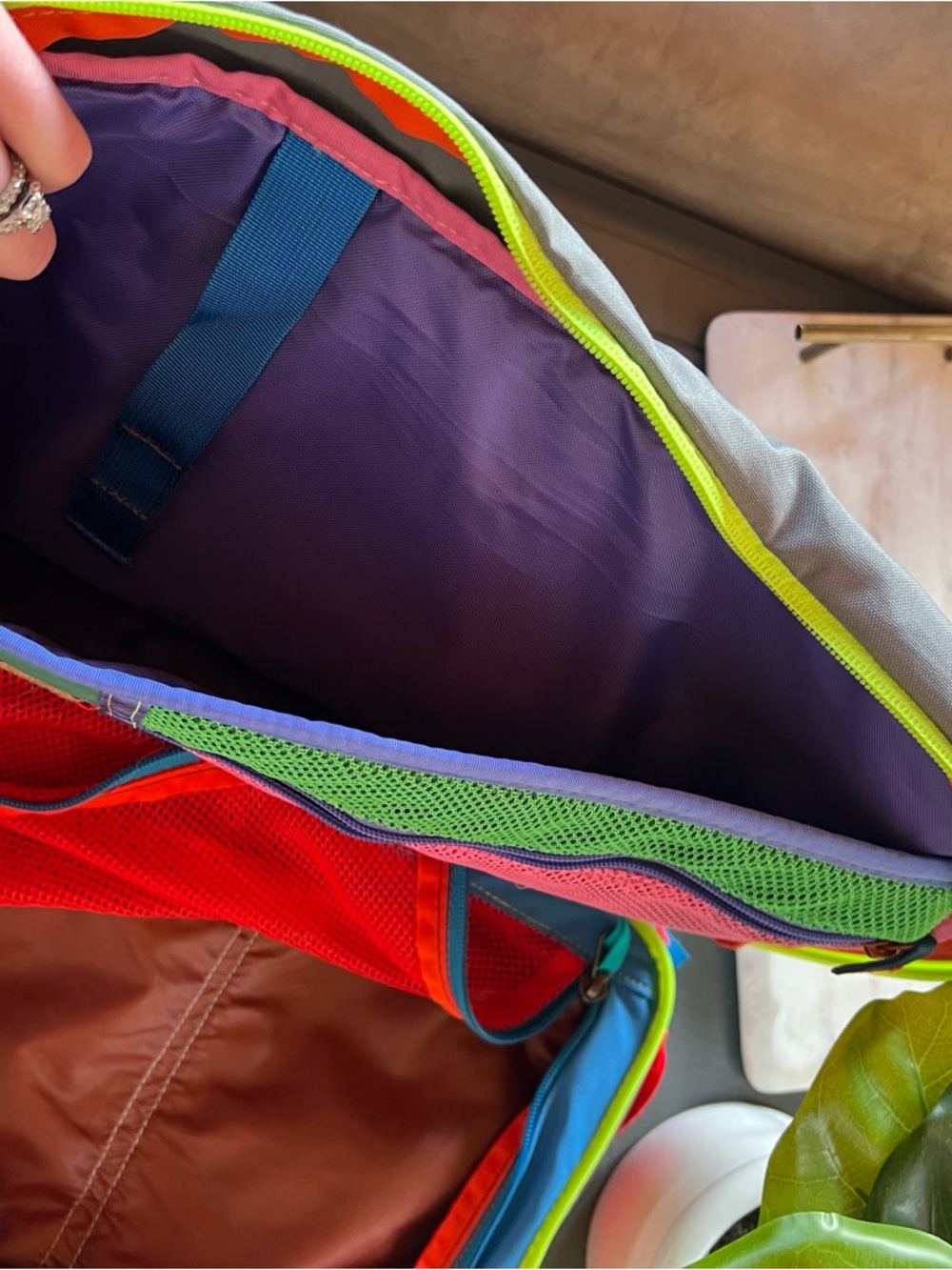 cotopaxi TARSA 16L Del Dia backpack colorful black pink teal backpack travel - Picture 8 of 10